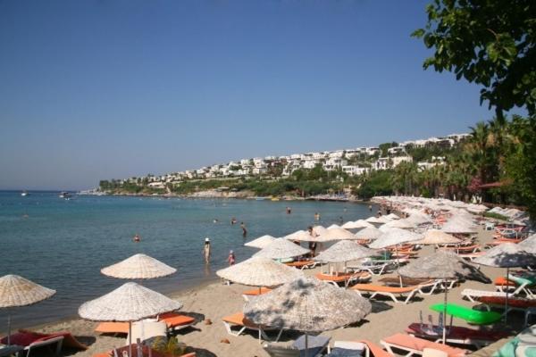 Meteor Beach Hotel Turgutreis Esterno foto
